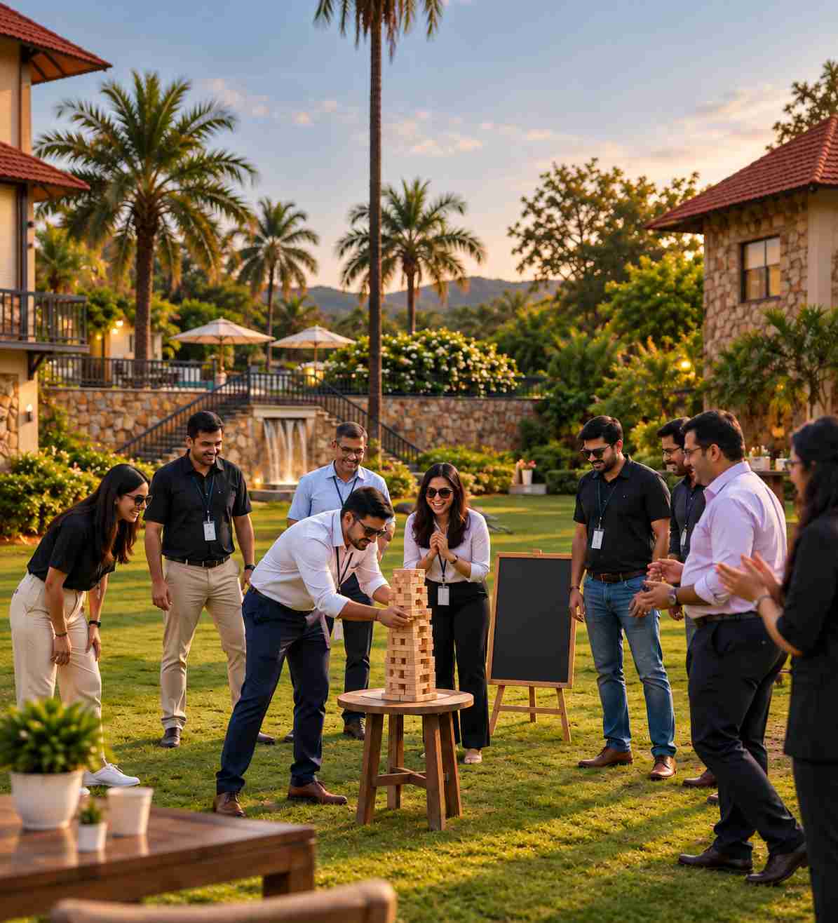 A Corporate Offsite at a Resort