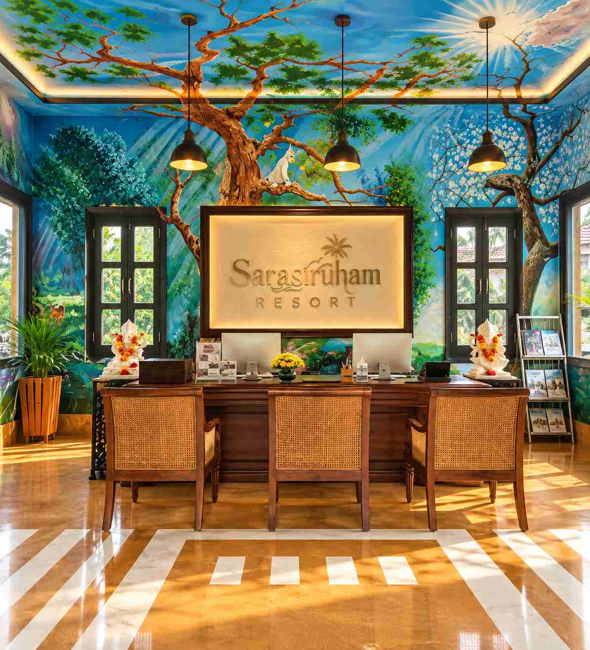 Sarasiruham resort Reception