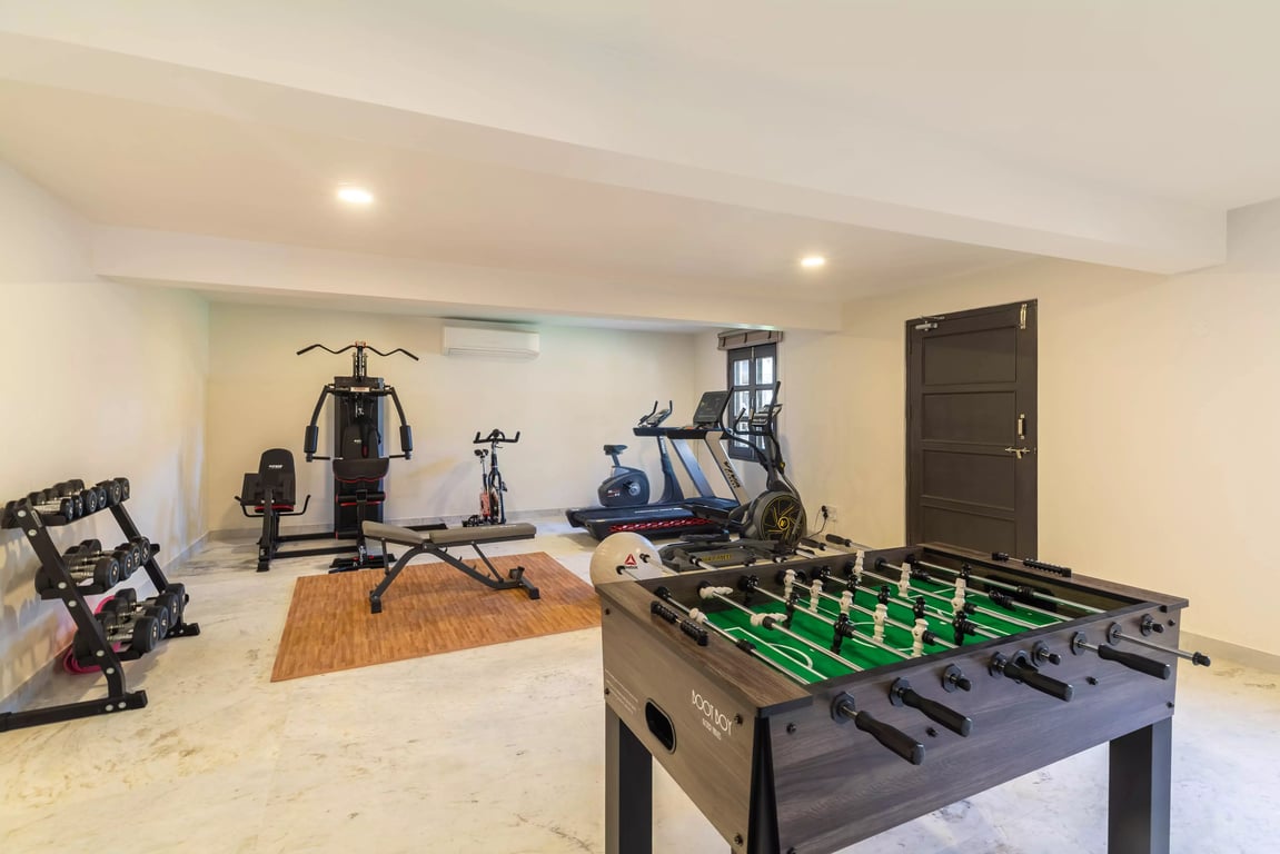 Gym Facilities At Sarasiurham Resort