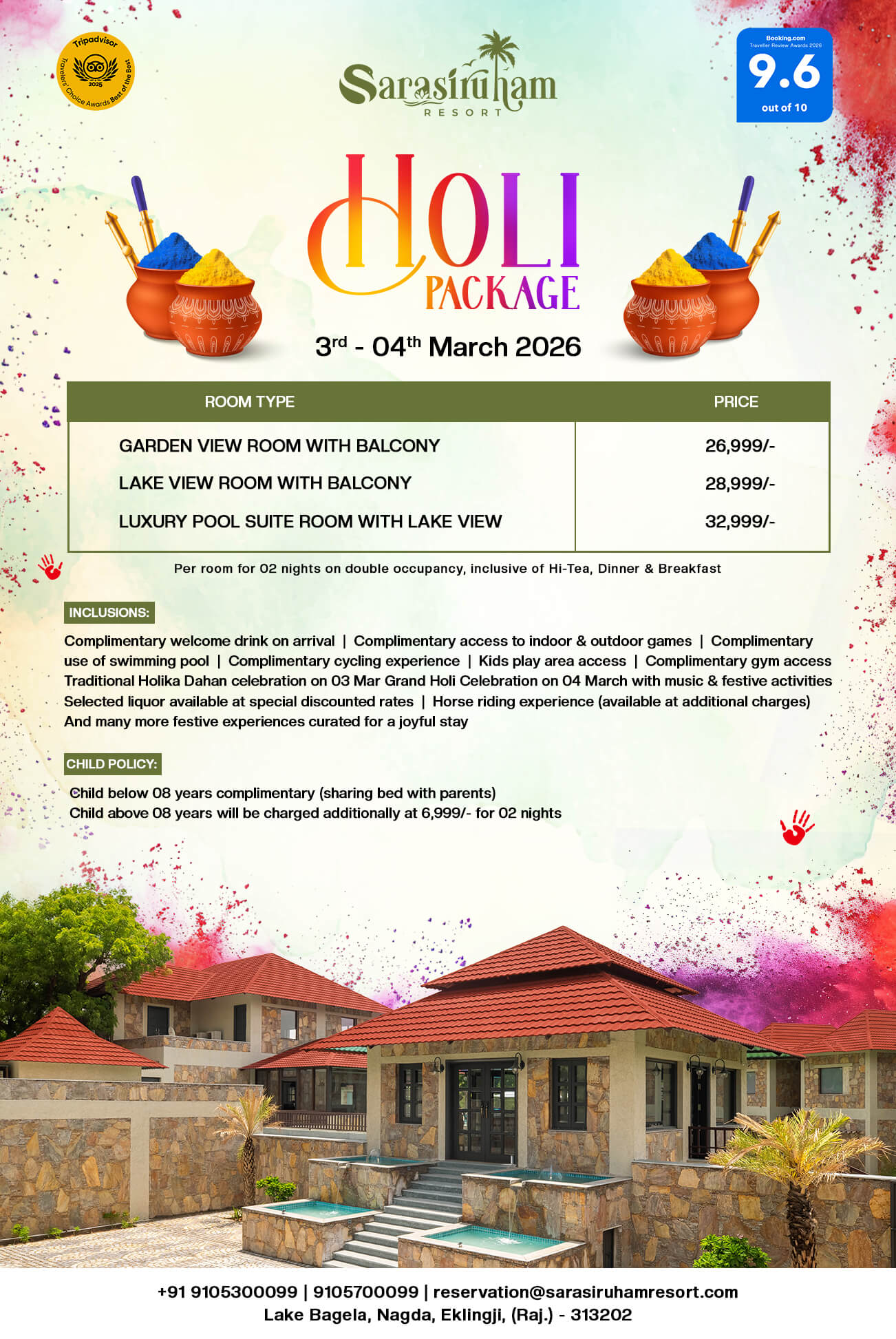 lake view resort in Udaipur